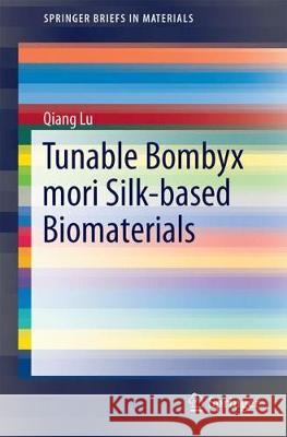 Tunable Bombyx Mori Silk-Based Biomaterials Lu, Qiang 9789811056000