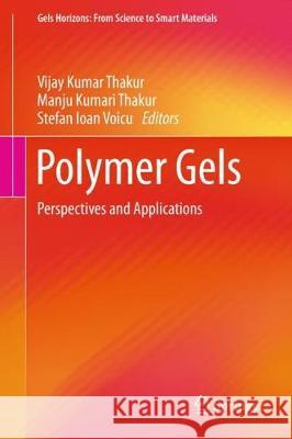 Polymer Gels: Perspectives and Applications Thakur, Vijay Kumar 9789811060793 Springer