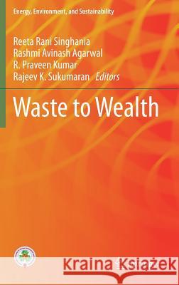 Waste to Wealth Reeta Rani Singhania Rashmi Avinash Agarwal R. Praveen Kumar 9789811074301 Springer