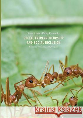 Social Entrepreneurship and Social Inclusion: Processes, Practices, and Prospects Kummitha, Rama Krishna Reddy 9789811094019