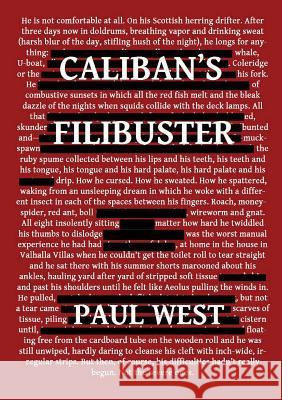 Caliban's Filibuster Paul West Joseph F. Pestino 9789811124952 Verbivoraciouspress