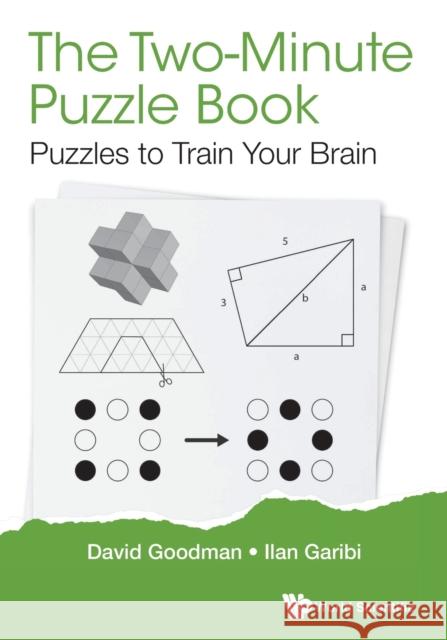 Two-Minute Puzzle Book, The: Puzzles to Train Your Brain David Hillel Goodman Ilan Garibi 9789811213199 World Scientific Publishing Company