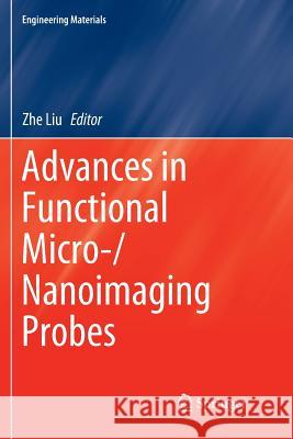 Advances in Functional Micro-/Nanoimaging Probes Zhe Liu 9789811338434 Springer