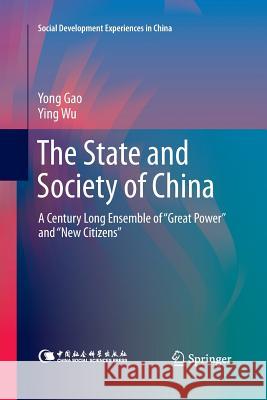 The State and Society of China: A Century Long Ensemble of 