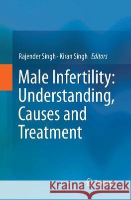 Male Infertility: Understanding, Causes and Treatment  9789811350252 Springer
