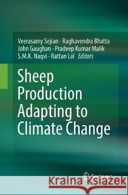 Sheep Production Adapting to Climate Change  9789811352096 Springer