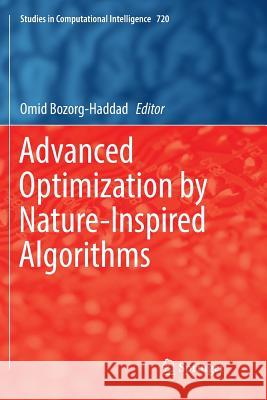 Advanced Optimization by Nature-Inspired Algorithms Omid Bozorg-Haddad 9789811353451 Springer