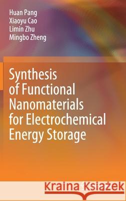 Synthesis of Functional Nanomaterials for Electrochemical Energy Storage Huan Pang Xiaoyu Cao Limin Zhu 9789811373718 Springer