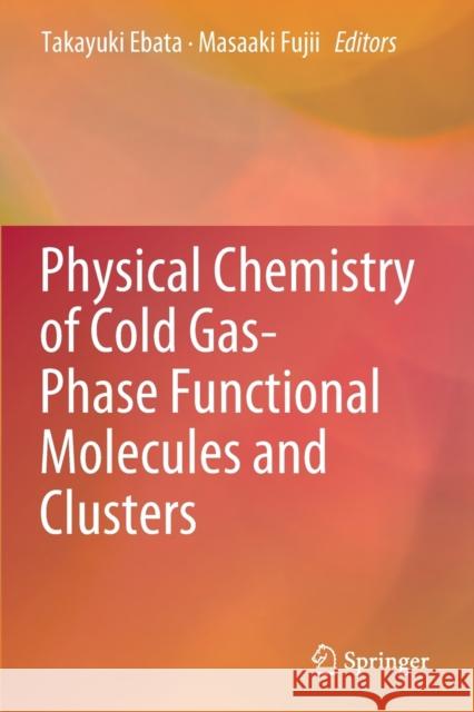 Physical Chemistry of Cold Gas-Phase Functional Molecules and Clusters Takayuki Ebata Masaaki Fujii 9789811393730 Springer