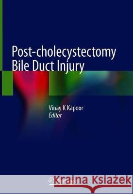 Post-Cholecystectomy Bile Duct Injury Kapoor, Vinay K. 9789811512353 Springer