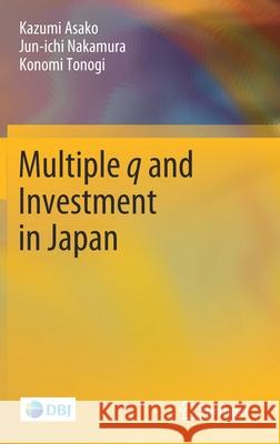 Multiple Q and Investment in Japan Asako, Kazumi 9789811529801 Springer