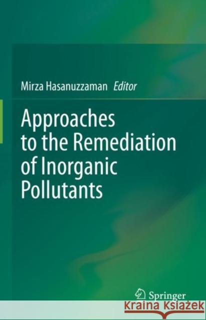 Approaches to the Remediation of Inorganic Pollutants Mirza Hasanuzzaman 9789811562204 Springer