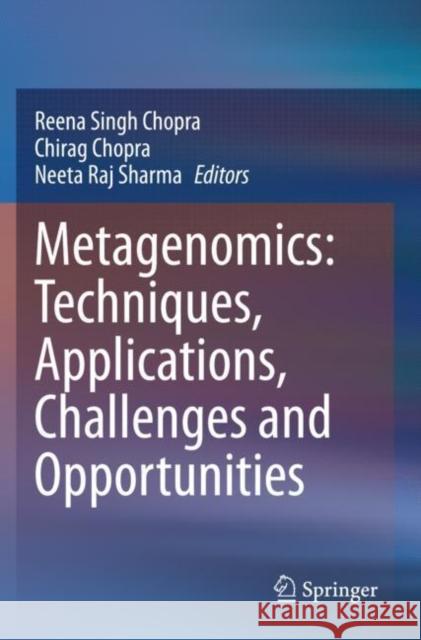 Metagenomics: Techniques, Applications, Challenges and Opportunities  9789811565311 Springer Singapore