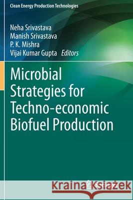 Microbial Strategies for Techno-Economic Biofuel Production Srivastava, Neha 9789811571923