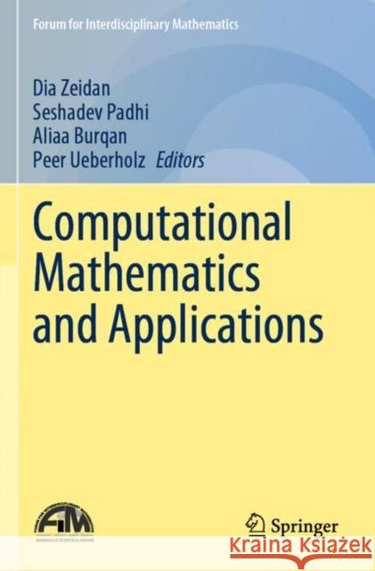 Computational Mathematics and Applications  9789811585005 Springer Singapore
