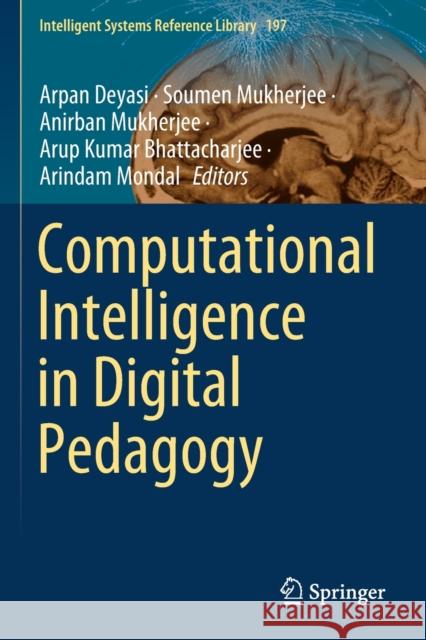 Computational Intelligence in Digital Pedagogy  9789811587467 Springer Singapore
