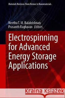Electrospinning for Advanced Energy Storage Applications Neethu T. M. Balakrishnan Prasanth Raghavan 9789811588433 Springer