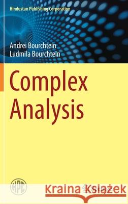 Complex Analysis Andrei Bourchtein Ludmila Bourchtein 9789811592188 Springer