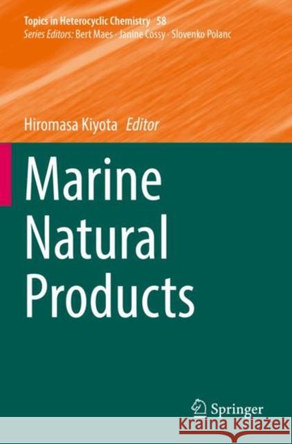 Marine Natural Products  9789811646393 Springer Nature Singapore