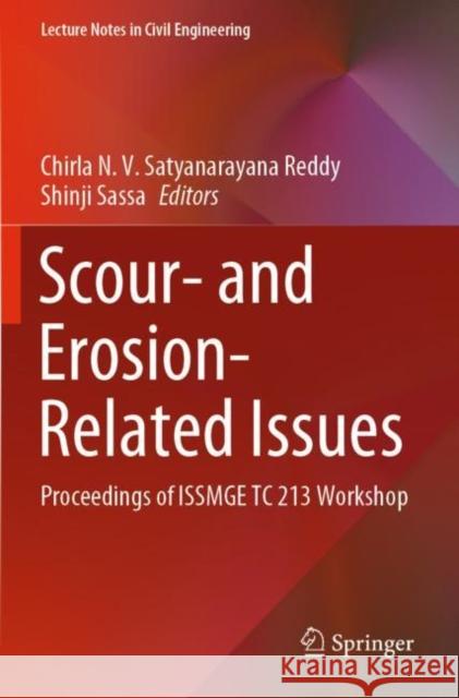 Scour- And Erosion-Related Issues: Proceedings of Issmge Tc 213 Workshop Reddy, Chirla N. V. Satyanarayana 9789811647857