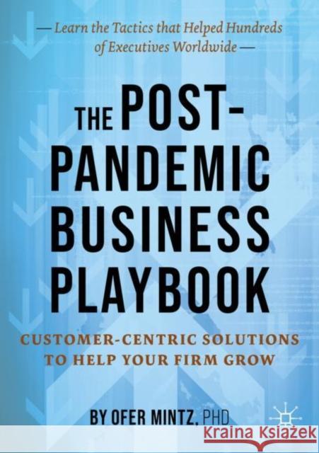 The Post-Pandemic Business Playbook: Customer-Centric Solutions to Help Your Firm Grow Ofer Mintz 9789811658709 Springer Verlag, Singapore