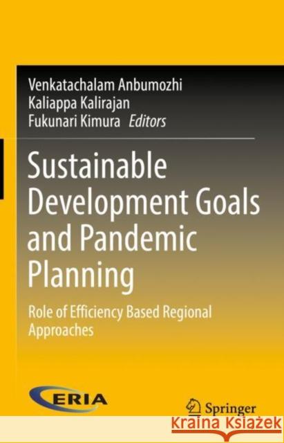 Sustainable Development Goals and Pandemic Planning: Role of Efficiency Based Regional Approaches Anbumozhi, Venkatachalam 9789811667336