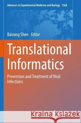 Translational Informatics  9789811689710 Springer Nature Singapore