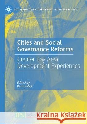 Cities and Social Governance Reforms  9789811695339 Springer Nature Singapore