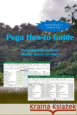 Pega How-to Guide: Exporting Data to Excel (Master Beaver Version) Jimmy J Debunkum Beaver 9789811703126 Golden at