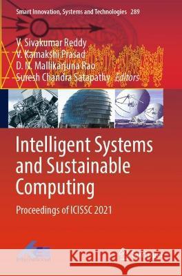 Intelligent Systems and Sustainable Computing  9789811900136 Springer Nature Singapore