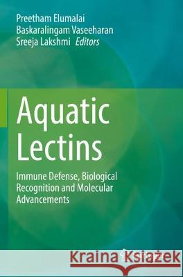 Aquatic Lectins  9789811904349 Springer Nature Singapore