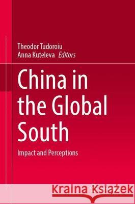 China in the Global South: Impact and Perceptions Tudoroiu, Theodor 9789811913433