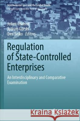 Regulation of State-Controlled Enterprises  9789811913709 Springer Nature Singapore