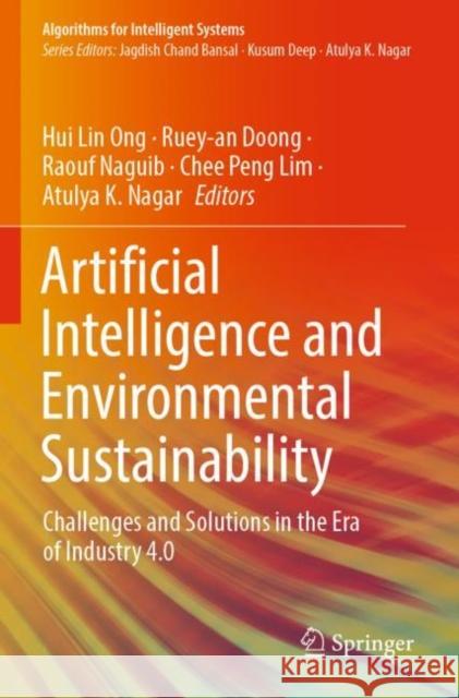 Artificial Intelligence and Environmental Sustainability  9789811914362 Springer Nature Singapore