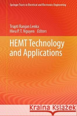 HEMT Technology and Applications  9789811921674 Springer Nature Singapore