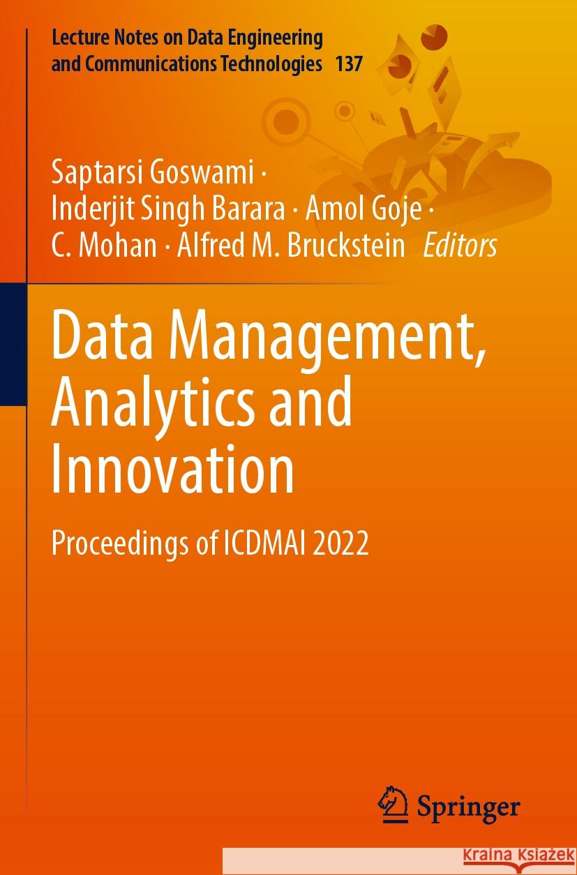 Data Management, Analytics and Innovation  9789811926020 Springer Nature Singapore