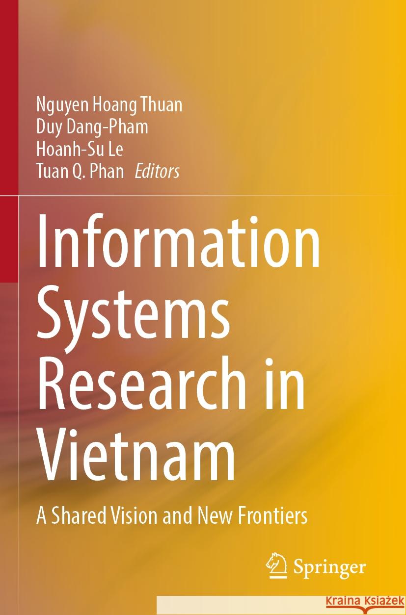 Information Systems Research in Vietnam  9789811938061 Springer Nature Singapore