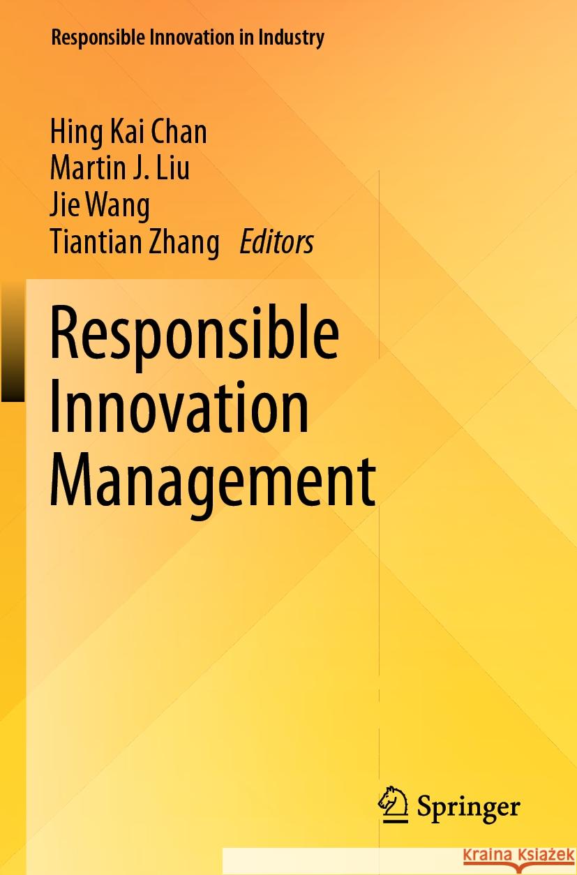 Responsible Innovation Management  9789811944826 Springer Nature Singapore