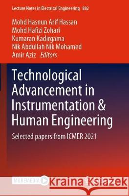 Technological Advancement in Instrumentation & Human Engineering  9789811952111 Springer Nature Singapore