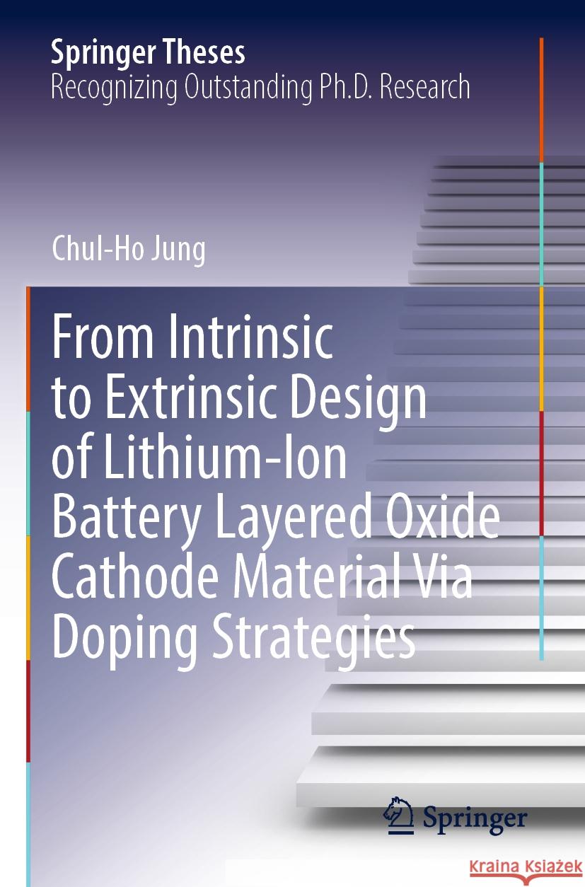From Intrinsic to Extrinsic Design of Lithium-Ion Battery Layered Oxide Cathode Material Via Doping Strategies Chul-Ho Jung 9789811964008
