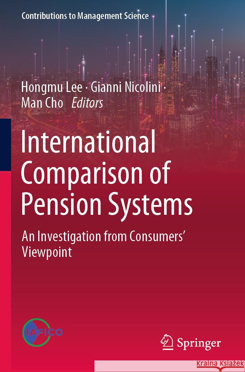 International Comparison of Pension Systems  9789811964480 Springer Nature Singapore