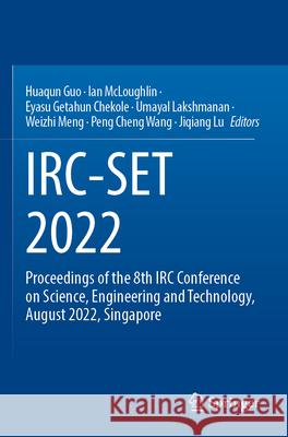 IRC-SET 2022  9789811972249 Springer Nature Singapore