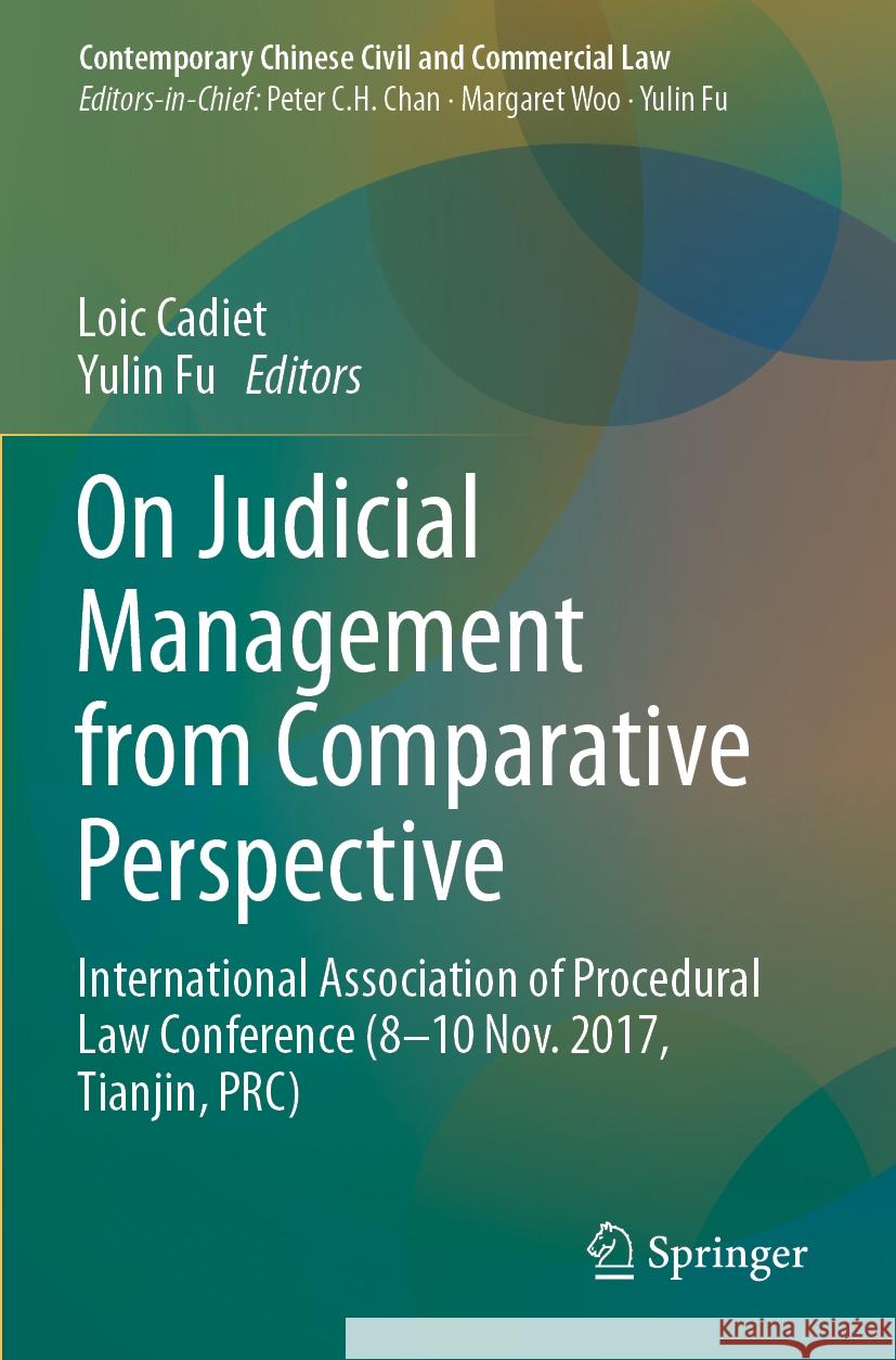 On Judicial Management from Comparative Perspective  9789811986758 Springer Nature Singapore