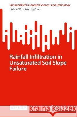 Rainfall Infiltration in Unsaturated Soil Slope Failure Lizhou Wu Jianting Zhou 9789811997365 Springer