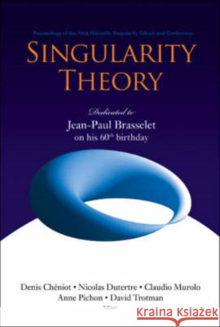 Singularity Theory: Dedicated to Jean-Paul Brasselet on His 60th Birthday - Proceedings of the 2005 Marseille Singularity School and Conference Brasselet, Jean-Paul 9789812704108 World Scientific Publishing Company