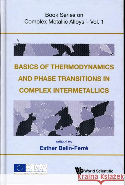 Basics of Thermodynamics and Phase Transitions in Complex Intermetallics Belin-Ferre, Esther 9789812790583