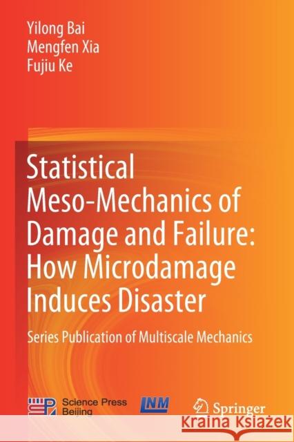 Statistical Meso-Mechanics of Damage and Failure: How Microdamage Induces Disaster: Series Publication of Multiscale Mechanics Bai, Yilong 9789813291942 Springer Singapore