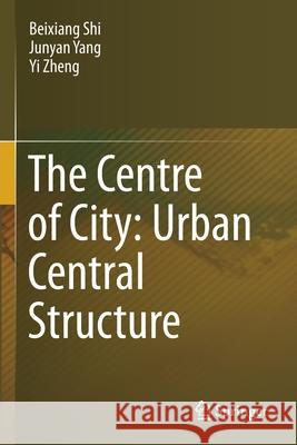 The Centre of City: Urban Central Structure Beixiang Shi Junyan Yang Yi Zheng 9789813366770 Springer