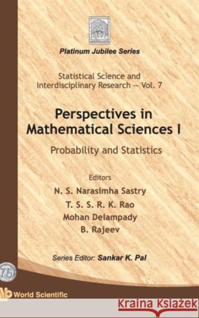 Perspectives in Mathematical Science I: Probability and Statistics Sastry, N. S. Narasimha 9789814273626