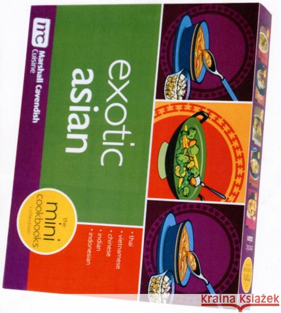 Exotic Asia : Mini Box Cookbooks  9789814276351 MARSHALL CAVENDISH TRADE